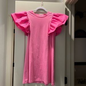 TCEC pink dress with full sleeves